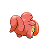 Lickitung - Black White (Back View)