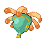 Lileep - Emerald (Back View (Shiny))