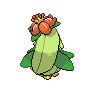 Lilligant - Black White (Back View)