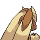 Lopunny - Diamond Pearl (Back View)