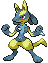 Lucario - Black 2 White 2 Black White Animated (Shiny)