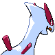Lugia - Platinum (Back View (Shiny))