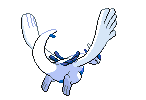Lugia - Black 2 White 2 Black White Animated (Back View)