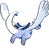 Lugia - Black White (Back View)