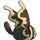 Lumineon - Diamond Pearl (Back View (Shiny))