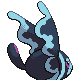 Lumineon - HeartGold SoulSilver (Back View)