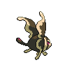 Lumineon - Black White (Back View (Shiny))