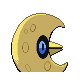 Lunatone - Diamond Pearl (Back View (Shiny))
