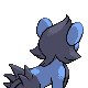 Luxio - Diamond Pearl (Back View)