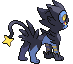 Luxray - Black 2 White 2 Black White Animated (Back View)