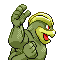 Machamp - Ruby Sapphire (Back View (Shiny))