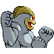 Machamp - Platinum (Back View)