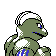 Machoke - Crystal (Back View (Shiny))