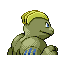 Machoke - FireRed LeafGreen (Back View (Shiny))