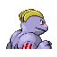 Machoke - FireRed LeafGreen (Back View)