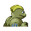 Machoke - Ruby Sapphire (Back View (Shiny))