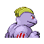 Machoke - Ruby Sapphire (Back View)