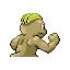 Machop - FireRed LeafGreen (Back View (Shiny))