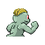 Machop - FireRed LeafGreen (Back View)