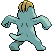 Machop - Black 2 White 2 Black White Animated (Back View)