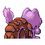 Magcargo - Ruby Sapphire (Back View (Shiny))