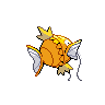 Magikarp - Black White (Back View (Shiny))