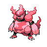 Magmortar - Black White (Shiny)