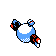 Magnemite - Silver (Back View)
