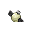 Magnemite - Emerald (Back View (Shiny))