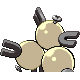 Magneton - Diamond Pearl (Back View (Shiny))