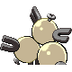 Magneton - Platinum (Back View (Shiny))