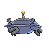 Magnezone - Black White (Back View)