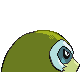 Mamoswine - HeartGold SoulSilver (Back View (Shiny))