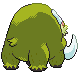 Mamoswine - Black 2 White 2 Black White Animated (Back View (Shiny))