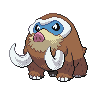 Mamoswine - Black White (Normal)