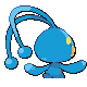 Manaphy - Diamond Pearl (Back View)