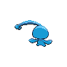 Manaphy - Black White (Back View)