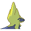 Manectric - Ruby Sapphire (Back View)