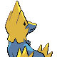 Manectric - HeartGold SoulSilver (Back View)