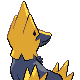Manectric - Platinum (Back View (Shiny))