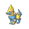 Manectric - Black White (Normal)