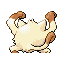 Mankey - FireRed LeafGreen (Back View)