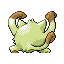Mankey - Ruby Sapphire (Back View (Shiny))