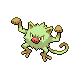 Mankey - HeartGold SoulSilver (Shiny)