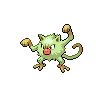 Mankey - Black White (Shiny)