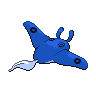 Mantine - Black White (Back View (Shiny))