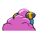 Mareep - Diamond Pearl (Back View (Shiny))