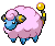 Mareep - Black 2 White 2 Black White Animated (Shiny)