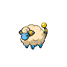 Mareep - Black White (Normal)