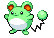 Marill - Black 2 White 2 Black White Animated (Shiny)